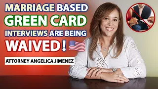 🇺🇸 Marriage based GREEN CARD Interviews are being WAIVED