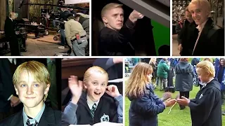 Funny Draco Malfoy moments || BEHIND THE SCENES