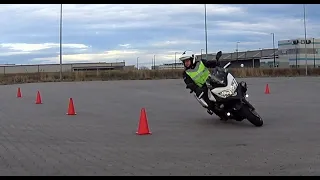 Practice makes perfect - Opening of the 2020 season (February 1) - VStrom 650
