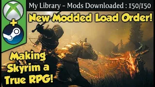 Transforming Skyrim into a True RPG with 150 Mods - 2022 Edition (Xbox/PC)