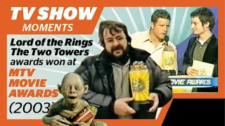 LOTR: The Two Towers winning big at MTV Movie Awards 2003