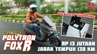 TEST RIDE | Polytron Fox R | Motor Listrik Bertenaga Rp 13 Jutaan