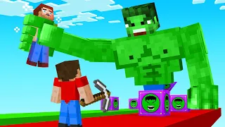 Minecraft SUPERHERO LUCKY BLOCK Race! (vs Jelly)