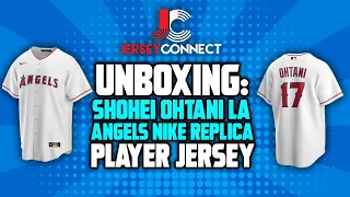 UNBOXING: Shohei Ohtani Los Angeles Angels Nike Replica Player MLB Jersey