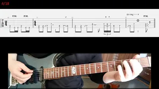 Metallica Broken Beat and Scarred rhythm guitar lesson