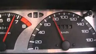 Honda Prelude 2.2 vtec разгон (acceleration)