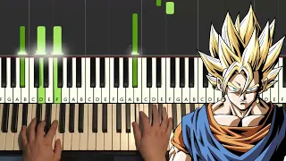 Dragon Ball Z Ultimate Tenkaichi - Edge of Spirit (Piano Tutorial Lesson)