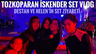 TOZKOPARAN İSKENDER SET VLOG - Destan ve Helen Sete Geldi