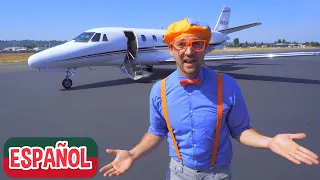 Blippi explora un avión privado | Nuevo Video! | Videos Educativos para Niños