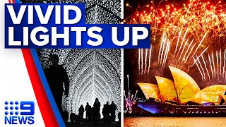 Vivid Sydney lights up with ‘biggest’ program ever | 9 News Australia