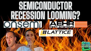 A New Semiconductor Recession? Onsemi, Aehr Test Systems, and Lattice Semiconductor Stocks Plummet