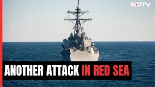 Another Attack On Ships In Red Sea, US Says Sank 3 Houthi Boats