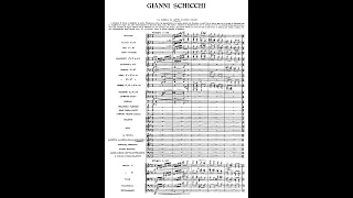 Giacomo Puccini - Gianni Schicchi (Audio + Full Score)