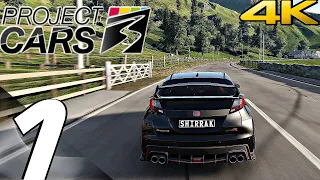 PROJECT CARS 3 - Gameplay Walkthrough Part 1 - Career Mode (Full Game) 4K 60FPS ULTRA