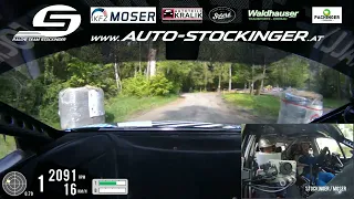 Rallye Cesky Krumlov 2023 SP/RZ 13 Malonty Stockinger/Schwingshandl