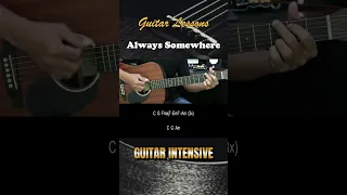 Always Somewhere - Scorpions | EASY Guitar Lessons - Chords - Guitar Tutorial