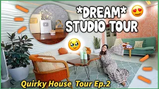 My New House *DREAM* STUDIO TOUR! I'm Back 🥹 ThatQuirkyMiss