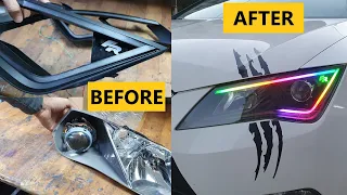 How It's Made Seat Leon Headlight Design