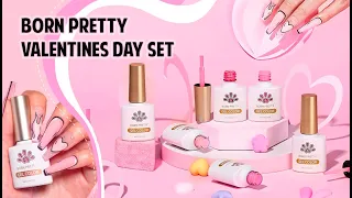 PERFECT VALENTINES DAY GEL POLISH SET FROM AMAZON! | Born Pretty Valentines Day Gel Polish