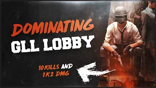 DOMINATING GLL PLAY BUTTON - 10 KILLS WIN AND 1K2 DMG +