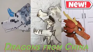 Amazing paper dragon 🔥  Puppet Tiktok Compilation#34 #dragonpuppet #paperdragon