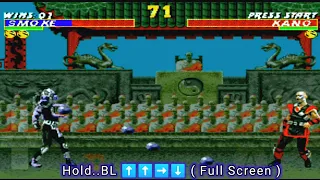 All_Robots_Fatality ( Ultimate Mortal Kombat Trilogy v23 ) Sega Genesis Rom Hack