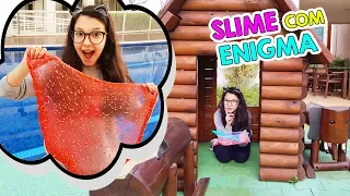 DESAFIO DO SLIME COM ENIGMA E ESCONDE-ESCONDE (SLIME CHALLENGE) | Luluca