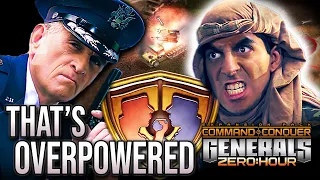 Air Force General vs Stealth General - Hard Difficulty with Commentary | C&C Generals Zero Hour