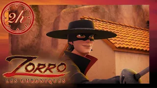 Les chroniques de Zorro ⚔️ Compilation 2H ⚔️ Dessin animé de super-héros
