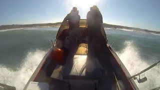 how to launch at noordhoek ski boat club (returning from sea)