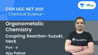 Coupling Reaction-Suzuki, Heck | Organometalic Chemistry for CSIR NET | By Ajay Pathak