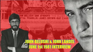 AMERICA'S GUEST : JOHN BELUSHI - June 1st 1981 Interview with John Belushi & John Landis