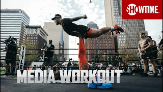 Paul vs. Woodley: Media Workout | SHOWTIME PPV