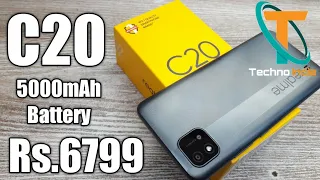 Realme C20 Unboxing & First Impression | Best Smartphone Under 7000 |Big Screen+Battery|Techno India
