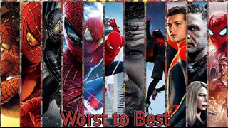 Spider Man Movies Ranked (Including Venom 1&2 and Into the Spider Verse)