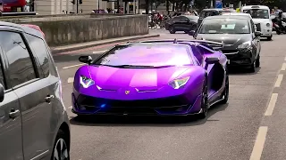 Guy brings out $50Million worth of Supercars in Central London!