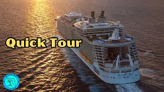 Allure of the Seas 2023 Quick Tour in 4k