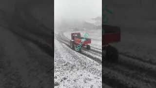 #Т16#трактор по снегу.2020.#ОФРОАД# Traktor #T16# çıxan yerə baxın🖒🖒🖒