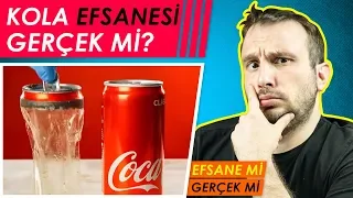 KOLA İLE BEYİN YAKAN DENEY | EFSANE Mİ GERÇEK Mİ