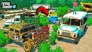 I BOUGHT THIS ABANDONED JUNKYARD AND FOUND... | FS22