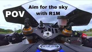 Insane POV footage! 2020 Yamaha R1M in Philippines raw onboard sound! REED ba kamo, Zzzz