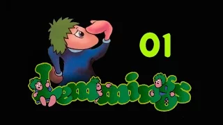 Let´s Play Lemmings - German - Part 01