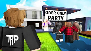 I Found an ODER ONLY PARTY.. So I Went UNDERCOVER! (Brookhaven RP)