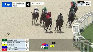 Gulfstream Park Carrera 4 - 24 de Julio 2022