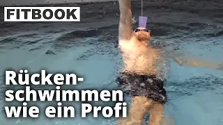 Rückenschwimmen lernen mit Toni Embacher | FITBOOK