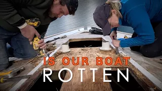 This boat is ROTTEN to the CORE!! [Ep.42]