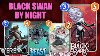 THIS DECK IS FUN BUT HARD!| Black Swan By Night| Marvel Snap