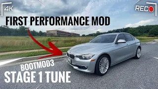 First time getting the car tuned! - 328i f30 Bootmod3 stage 1