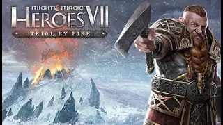 Might and Magic: Heroes VII – Trial by Fire. Gameplay PC.