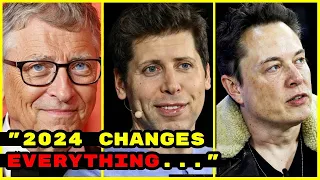 Shocking New 2024 AI Prediction by Bill Gates, Sam Altman and Elon Musk ( AGI + AI Agents)